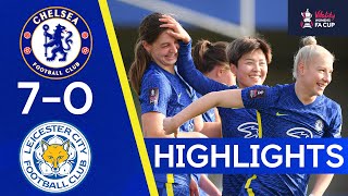 Chelsea 7-0 Leicester | The Blues Put Seven Past Leicester | FA Cup 5th Round Highlights