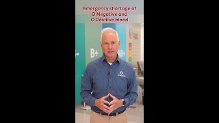 Emergency Blood Shortage