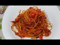Spaghetti all'assassina - ricetta tipica barese delle nostre nonne