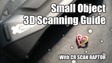 CR Scan Raptor - Small Object 3D Scanning Guide - Creating a Brooch Mold
