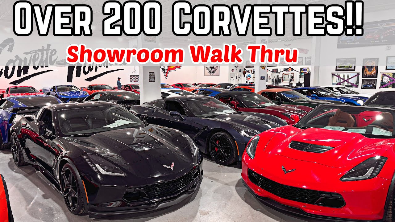 Шоу-рум DREAM для любителей Corvette | Полное руководство по Corvette Warehouse!