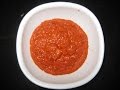 Red Chutney for Masala Dosa