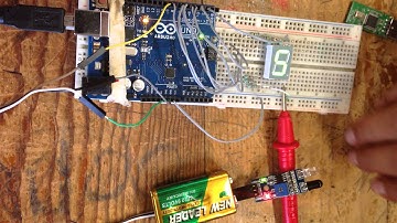practica de contador ascendente con Arduino uno y sensor