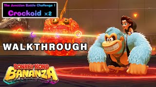 How to beat Lava Crockoids | The Junction Battle Challenge 1 ► Donkey Kong Bananza