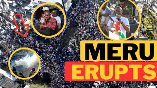 Meru 🔥 Fireworks!Police Sent to DISRUPT Sifuna Rally Regrets as Ruto is Rejected Badly