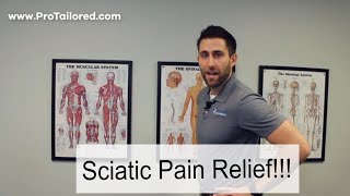 Sciatica Pain Relief!!! {Easy Home Exercises and Stretches}