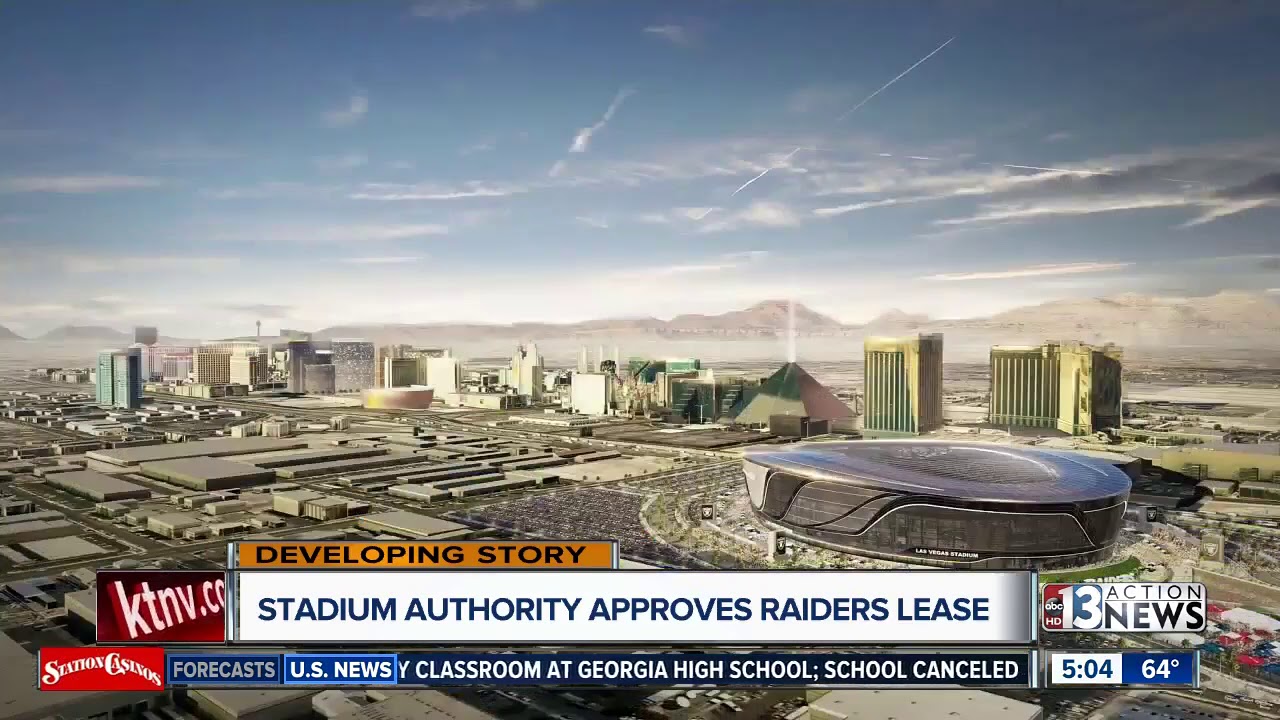 Stadium Authority approves Raiders lease