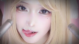 ASMR Mouth Sounds & Ear Massage 😊❤️