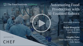 Automating Food Production with AI-Enabled Robots