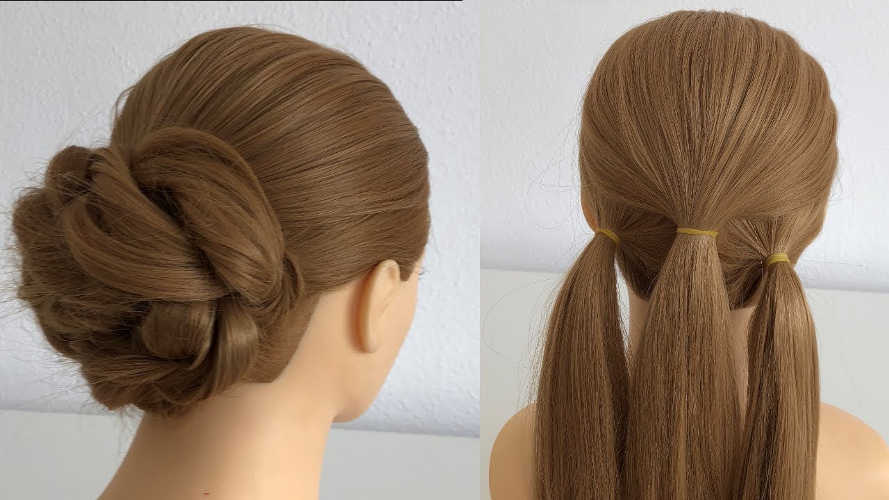 Easy Hairstyle Long Hair For Party Or Wedding Hairstyles For
