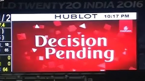Third Umpire Decision Review System(DRS) Using Python