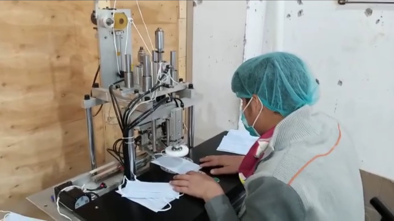 Mask Making Machine Complete SetUp For Sale Available On Taj Technology Lahore 