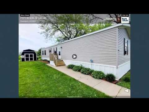 7171 W 60th St Lot 149, Davenport, IA home video tour