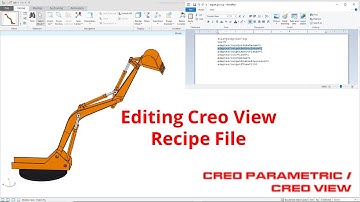 Creo Parametric & Creo View - Editing PVZ Recipe File to Output Author States