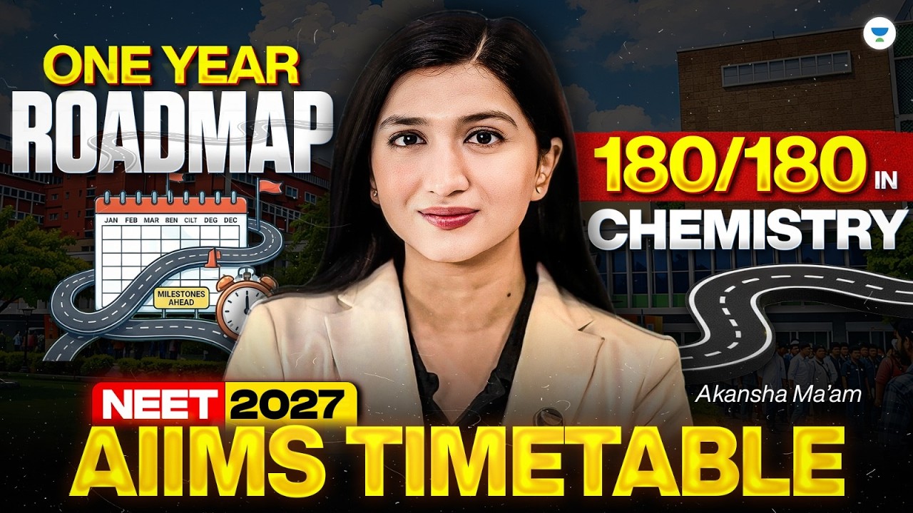No Drop Year Needed for NEET 2027 | Full Roadmap + Chemistry Study ...