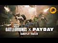 New Mode: PUBG x PAYDAY Gameplay Trailer | PUBG