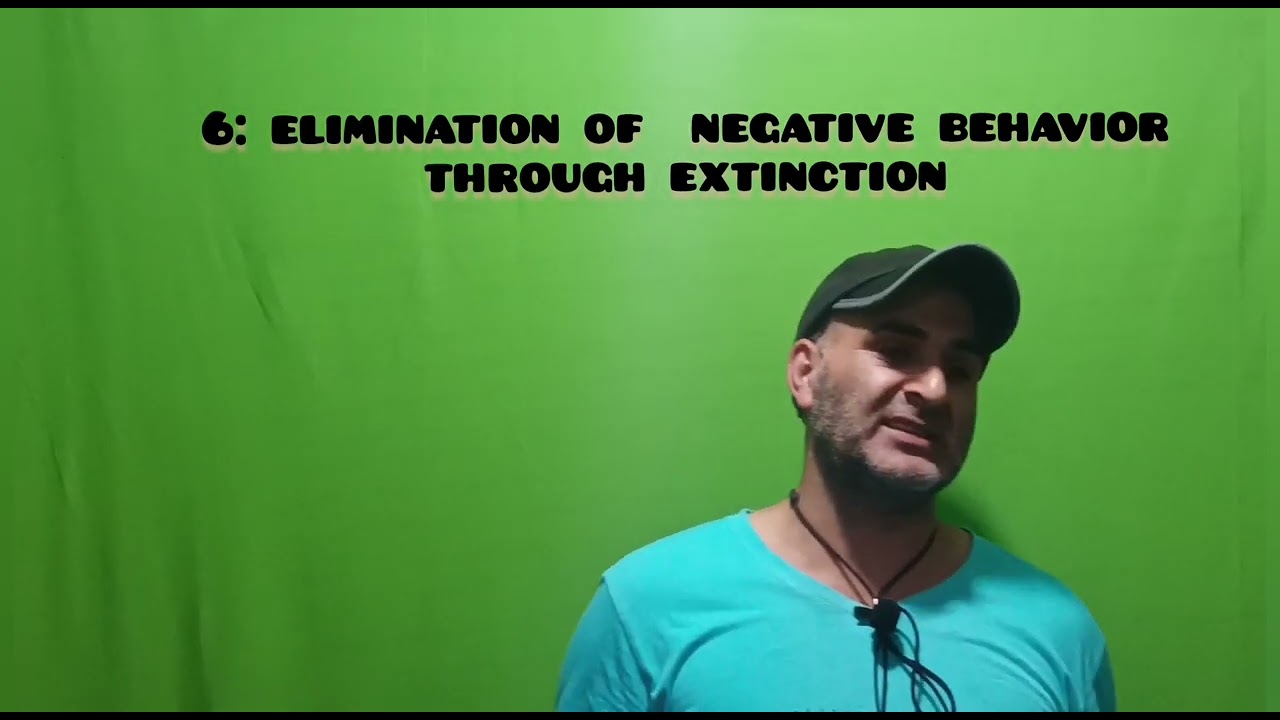 key terms: variable reinforcement & negative behaviours: educational implications  of operant cond.