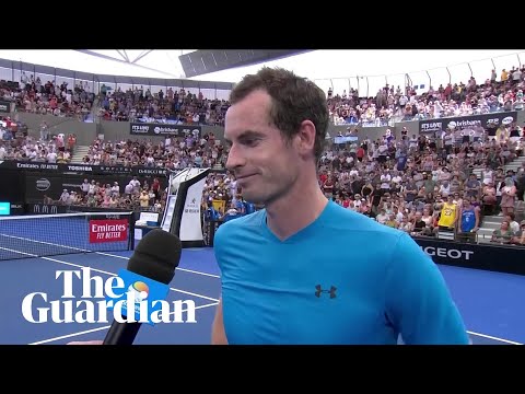 Andy Murray after emotional win: 'I don't know how much longer I'll be playing'
