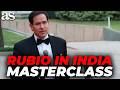 The US-India RELATIONSHIP got the attention It deserved and Rubio was the PERFECT MAN to DELIVER it