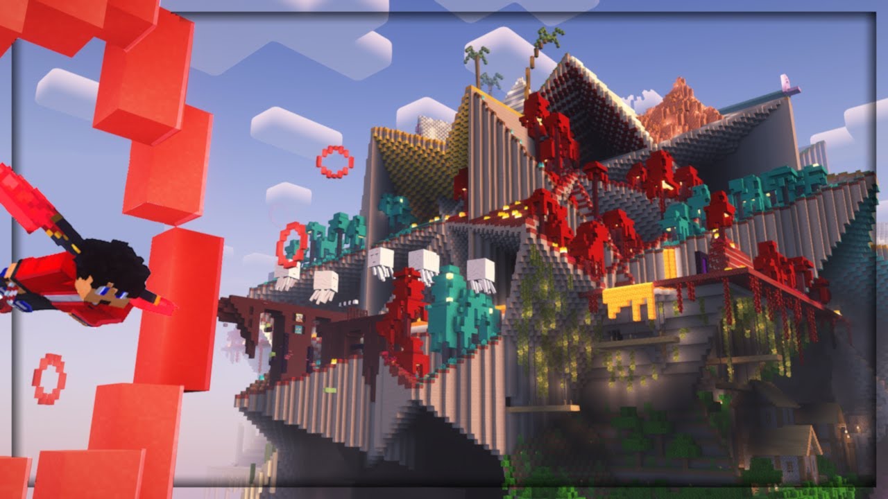 🔴 What If All The Parkour Maps Were Combined Into One? | Minecraft