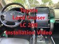 2008-2015 Toyota Land Cruiser LC200 Installation Video