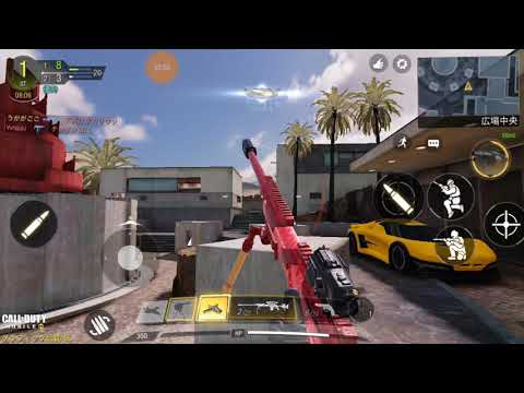 #CALL of DUTY mobile スナイパーライフルを使ってみた！