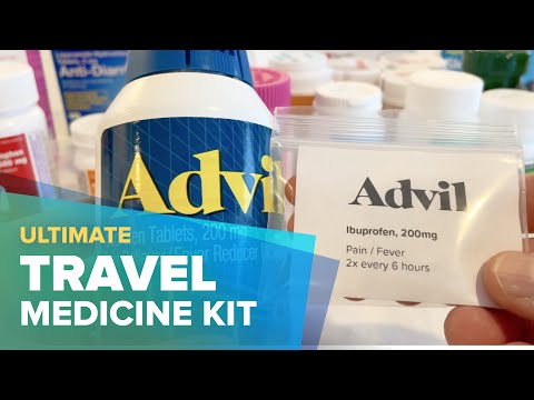 Video: Traveling With A Child. What To Put In The Medicine Cabinet?