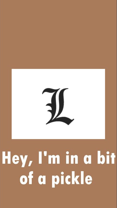 L Lawliet Ringtone (Death Note)