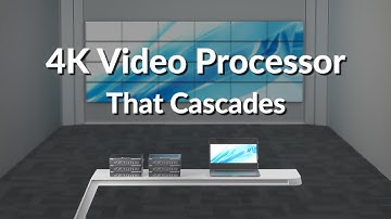 4K Video Wall Processor That Cascades – From 2x2 to 4x6 Video Wall #videowall