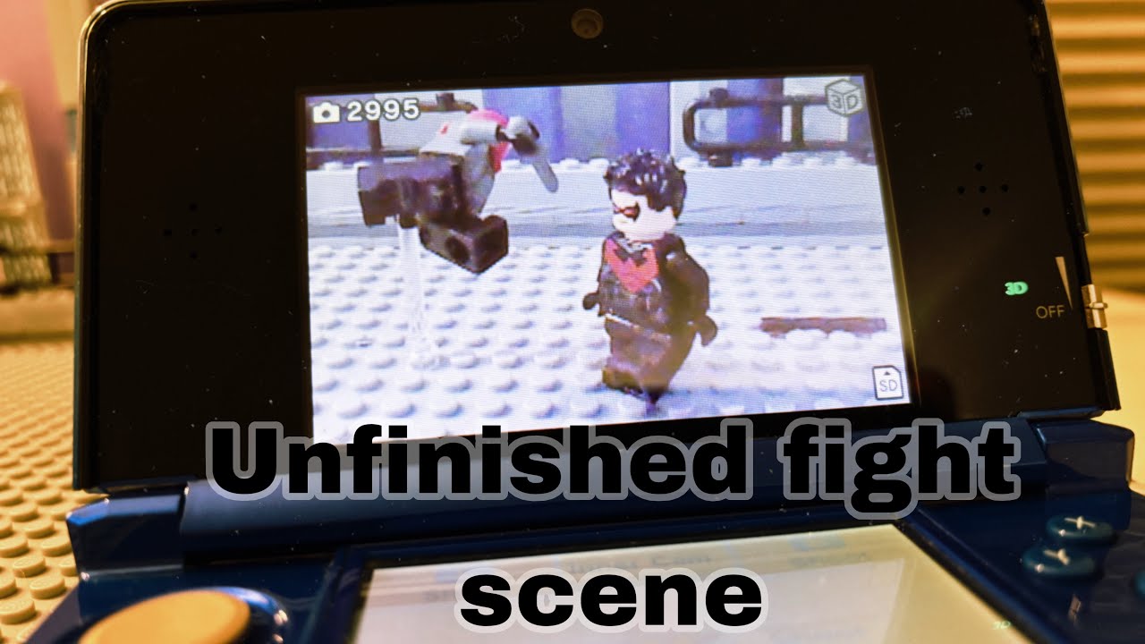 Unfinished Red Hood Vs Nightwing fight. (Brickfilm)