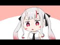 【手描き】居眠りする鷹嶺ルイ、それに気付くころねと気付かないあやめ【ホロライブ】