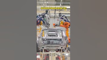 Industrial robot, car assembly。 #industrial #machine #factory #spraying #welding #automobile