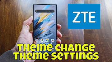 ZTE Nubia Z60s, Z60 Ultra Theme Change || How to change the theme || Theme settings