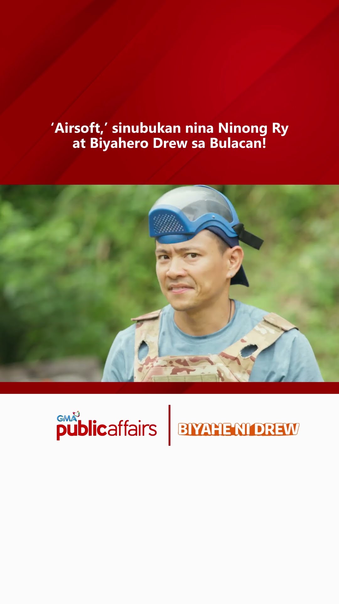 ‘Airsoft,’ sinubukan nina Ninong Ry at Biyahero Drew sa Bulacan! | Biyahe ni Drew