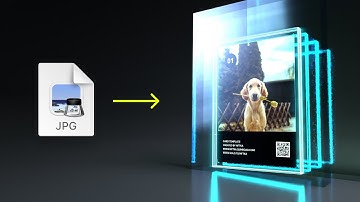 Animated 3D NFT Card Template For Blender (Easy To Edit!)