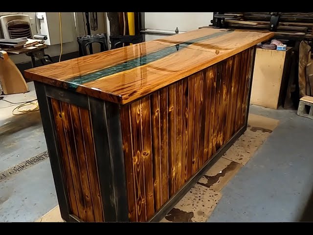 Epoxy River Bar Base - Start to Finish 