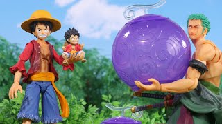 ONE PIECE Stop Motion 1 『Find the 'ONEPI NO MI'』 by ALPACO 294,071 views 2 years ago 4 minutes, 28 seconds