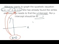 Graphing Quadratic Equations and Y-Intercepts