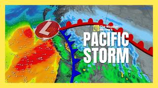 Heavy Snow and Strong Winds Coming to B.C. and Alberta | #forecast