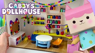 Building Baby Box's Craft Room! | GABBY'S DOLLHOUSE