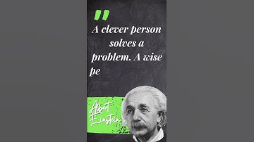 Life Quotes from genius Albert Einstein - No.10 #shorts