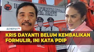 Kris Dayanti Belum Kembalikan Formulir Calon Wali Kota Batu, PDIP Bilang Begini