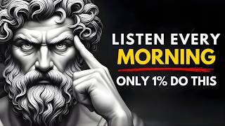 Only 1% Control Their Thoughts Before 8AM | STOIC MENTAL ARMOR ROUTINE  STOICISM