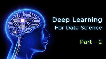 Deep Learning for Data Science Part 2 | Deep Learning Tutorial for Beginners | Deep Learning Course