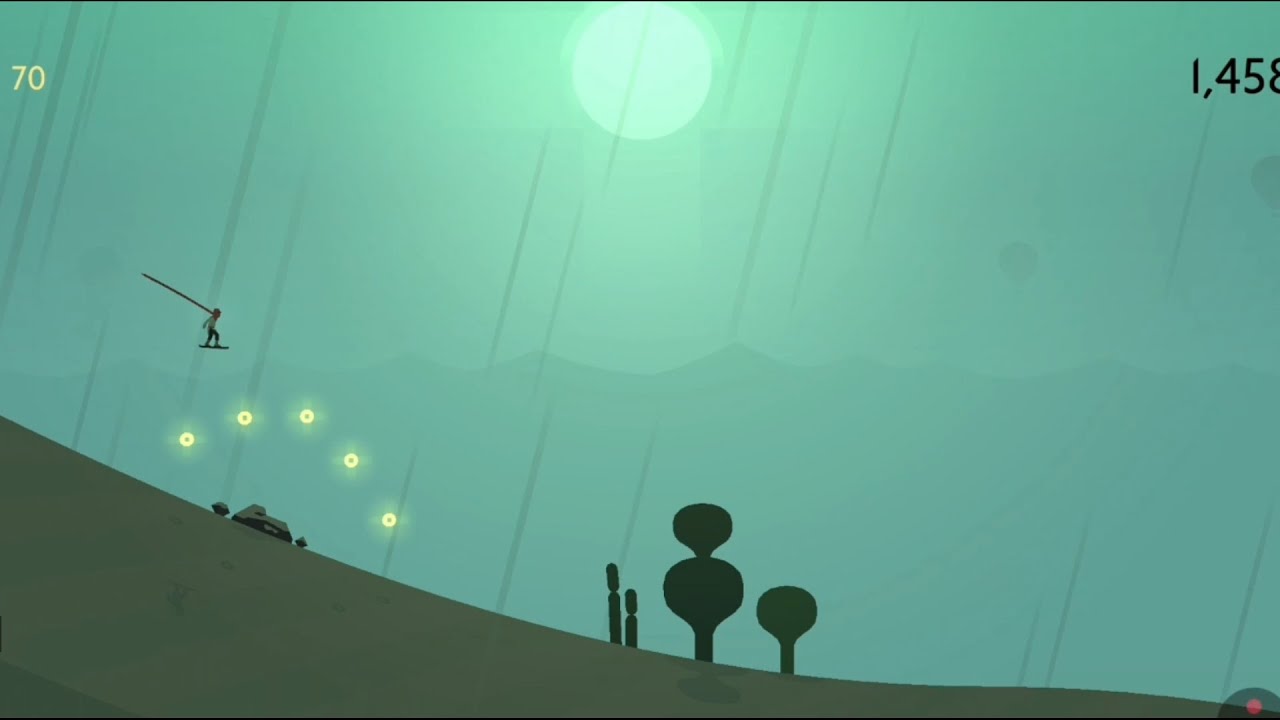 How to jump over 3 rocks (level 2 goal) in Alto's Odyssey 