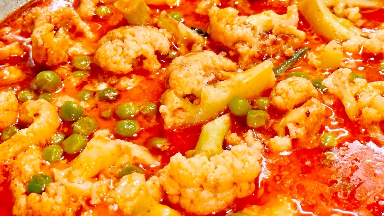 নিরামিষ ফুলকপির রেসিপি।