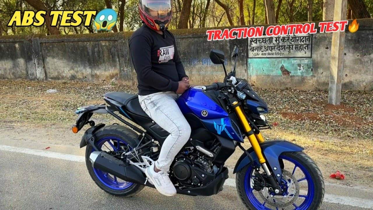 Riding All New Yamaha MT15 Dual Channel ABS Model With Traction Control Kya New MT15 Le Ya Nhi?😵