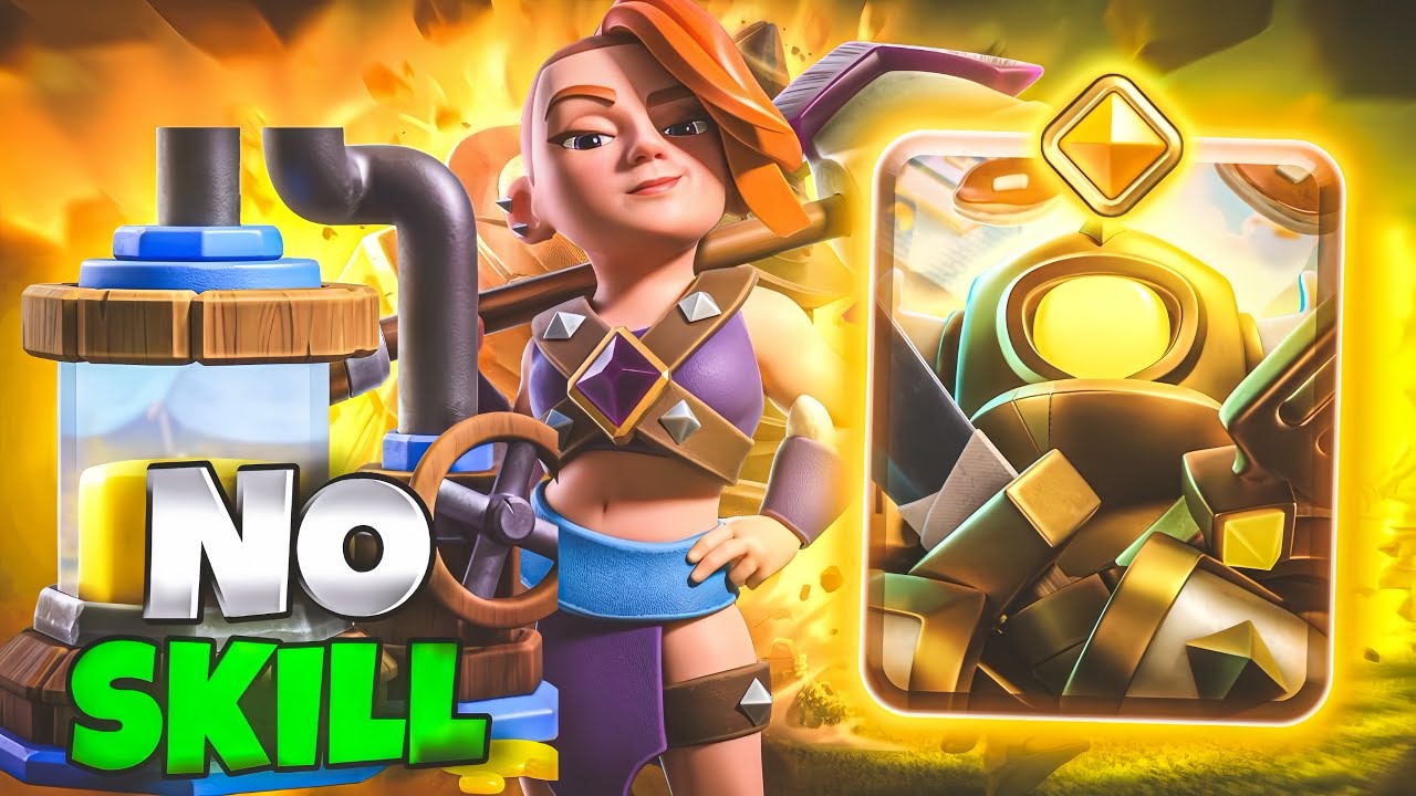 	No Skill? Try This Golem Pump Deck 💀