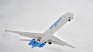 Plane Spotting Niagara Falls Int l Airport KIAG Allegiant Air MD-83 16