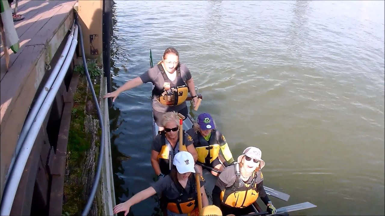 Steel City Dragons mixed team at Eigth Annual Cleveland Dragon Boat